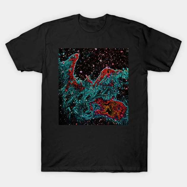 Black Panther Art - Glowing Edges 582 T-Shirt by The Black Panther